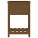 Jardinieră cu raft, maro miere, 54x34,5x81 cm, lemn masiv pin - WALTI WALTI