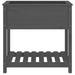 Jardinieră cu raft, gri, 82,5x54x81 cm, lemn masiv de pin - WALTI WALTI