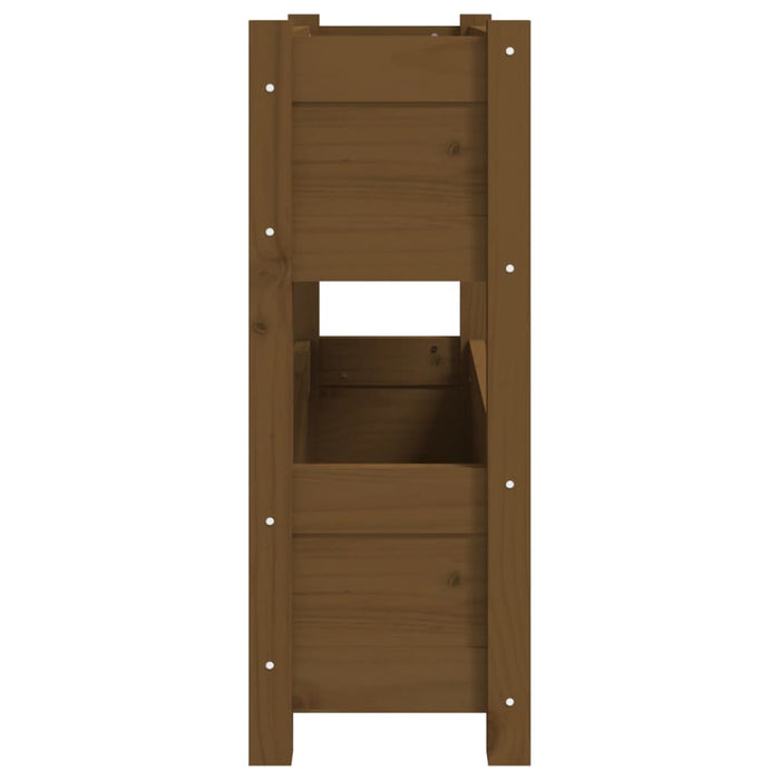 Jardinieră, maro miere, 77x25x66 cm, lemn masiv de pin - WALTI WALTI