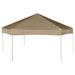 Foișor pop-up hexagonal pereți laterali 3,6x3,1 m taupe 220g/m² - WALTI WALTI