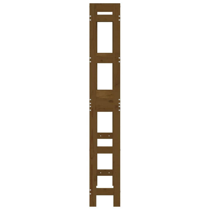 Raft de toaletă, maro miere, 63x26x171 cm, lemn masiv de pin - WALTI WALTI