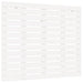 Tăblie de pat pentru perete, alb, 106x3x91,5 cm, lemn masiv pin - WALTI WALTI
