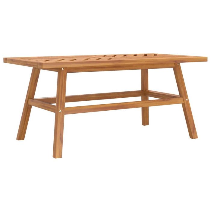 Măsuță de cafea 100x50x45 cm din lemn masiv de acacia - WALTI WALTI