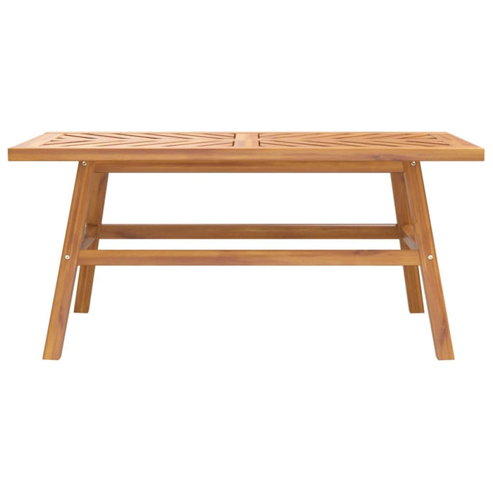 Măsuță de cafea 100x50x45 cm din lemn masiv de acacia - WALTI WALTI