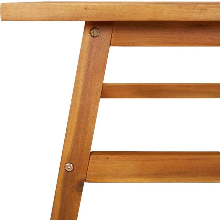 Măsuță de cafea 100x50x45 cm din lemn masiv de acacia - WALTI WALTI