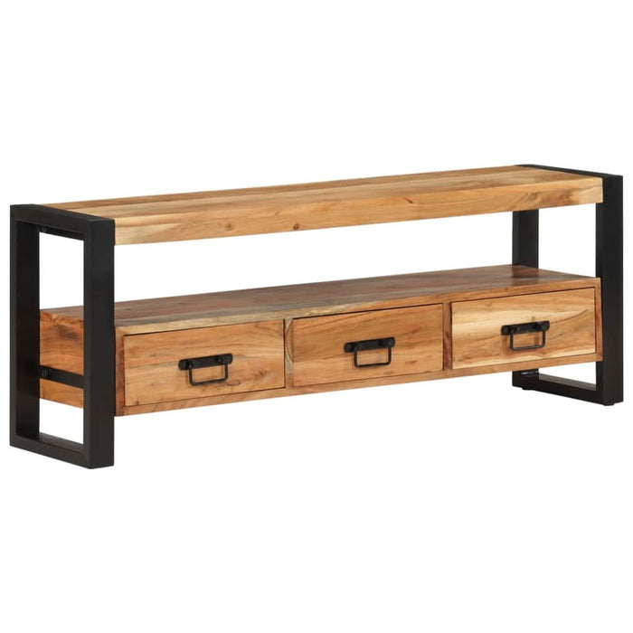 Comodă TV, 120x30x45 cm, lemn masiv de acacia - WALTI WALTI