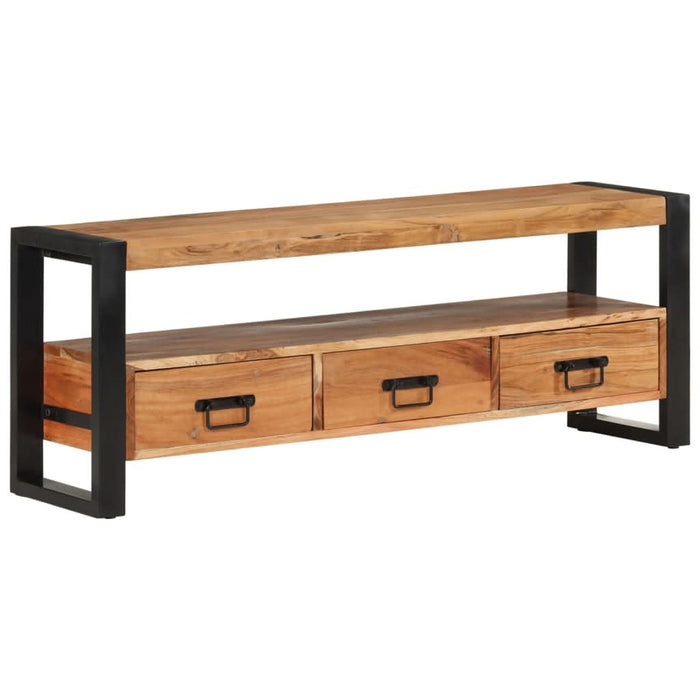 Comodă TV, 120x30x45 cm, lemn masiv de acacia - WALTI WALTI