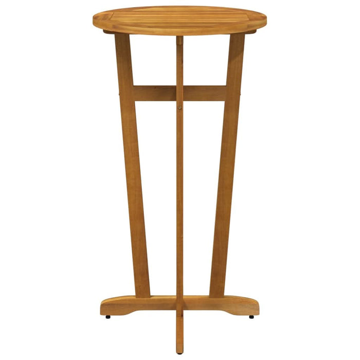 Masă de bar de grădină, Ø60x105 cm, lemn masiv de acacia - WALTI WALTI