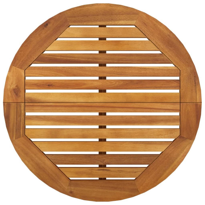 Masă de bar de grădină, Ø60x105 cm, lemn masiv de acacia - WALTI WALTI
