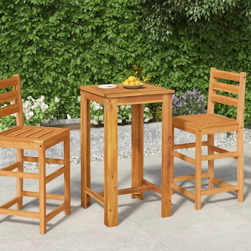 Masă de bar de grădină, 60 x 60 x 105 cm, lemn masiv de acacia - WALTI WALTI