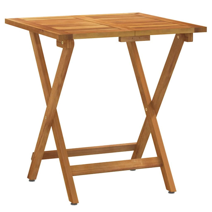 Set bistro pliabil cu perne, 3 piese, lemn masiv de acacia - WALTI WALTI