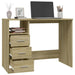 Birou cu sertare, stejar sonoma, 102x50x76 cm, lemn prelucrat - WALTI WALTI