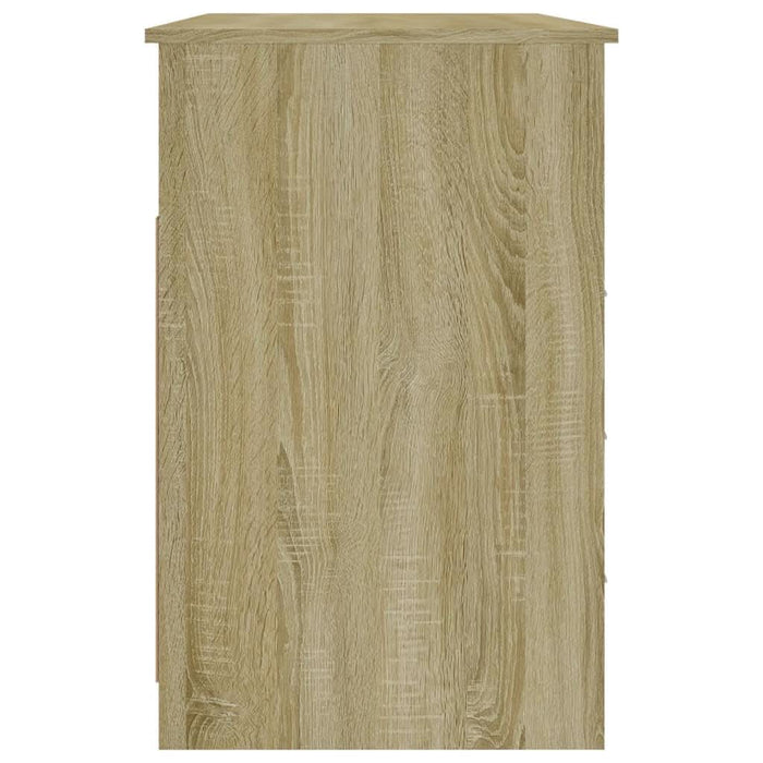 Birou cu sertare, stejar sonoma, 102x50x76 cm, lemn prelucrat - WALTI WALTI