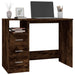 Birou cu sertare, stejar sonoma, 102x50x76 cm, lemn prelucrat - WALTI WALTI