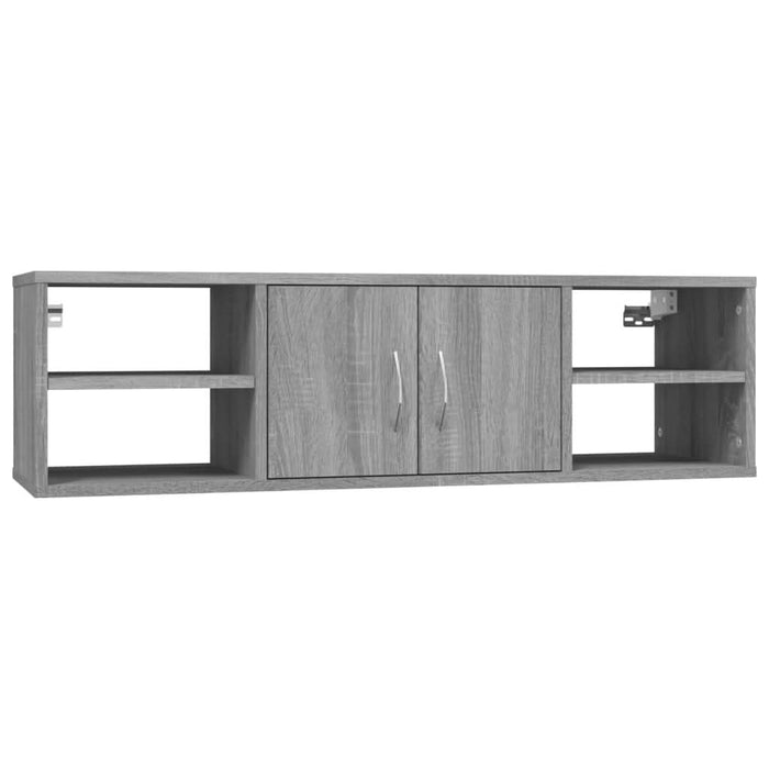 Raft de perete, gri sonoma, 102x30x29 cm, lemn compozit - WALTI WALTI