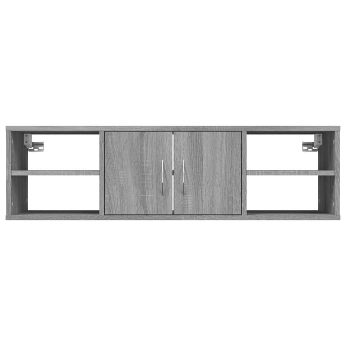 Raft de perete, gri sonoma, 102x30x29 cm, lemn compozit - WALTI WALTI
