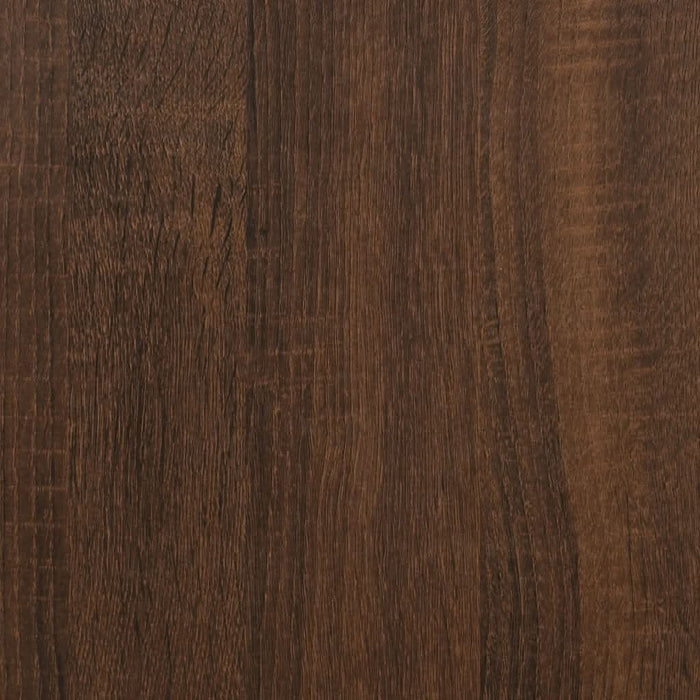 Bibliotecă, stejar maro, 97,5x29,5x100 cm, lemn prelucrat - WALTI WALTI