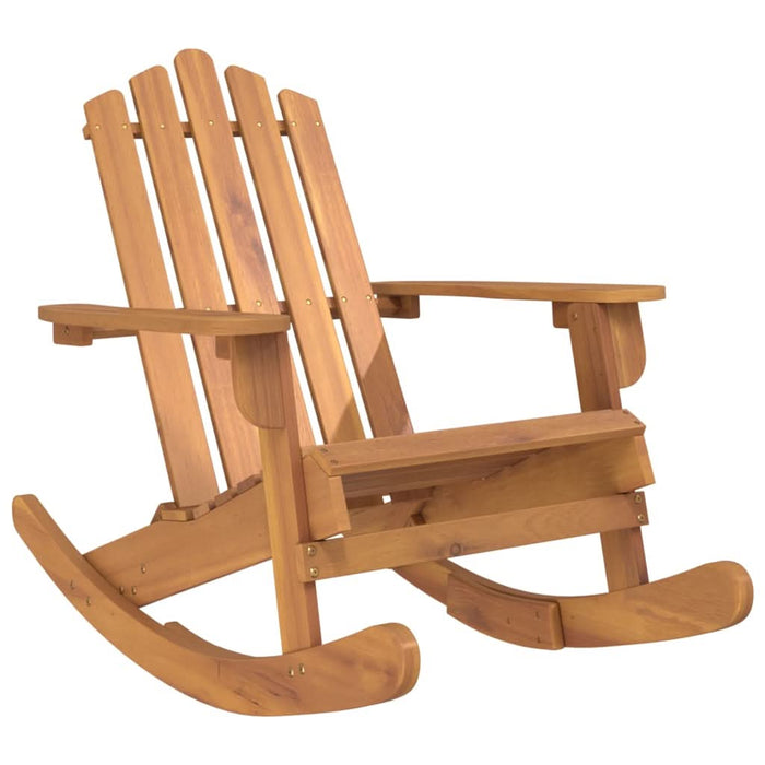 Scaun balansoar Adirondack, lemn masiv de acacia - WALTI WALTI