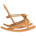 Scaun balansoar Adirondack, lemn masiv de acacia - WALTI WALTI