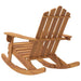 Scaun balansoar Adirondack, lemn masiv de acacia - WALTI WALTI