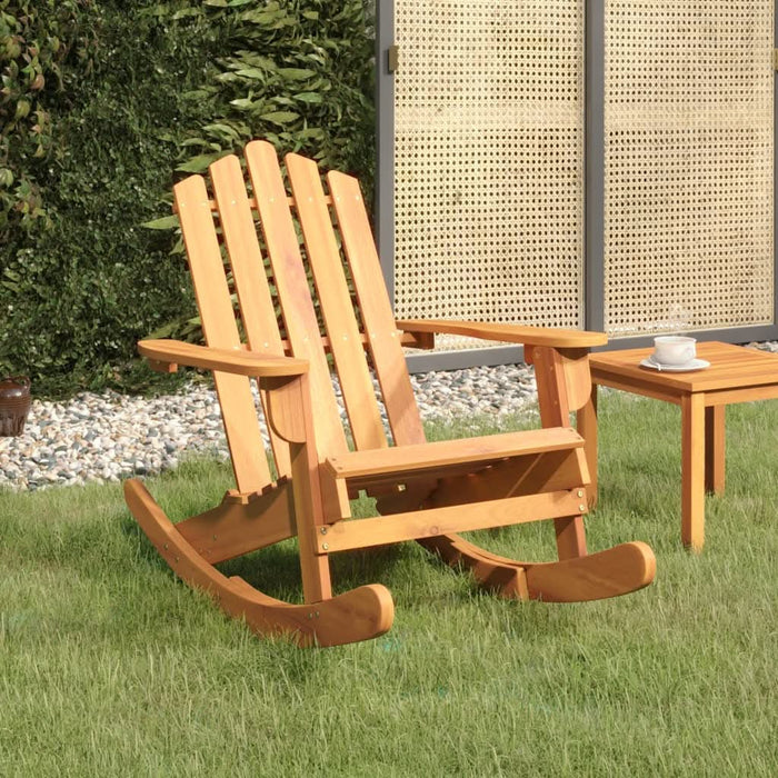 Scaun balansoar Adirondack, lemn masiv de acacia - WALTI WALTI