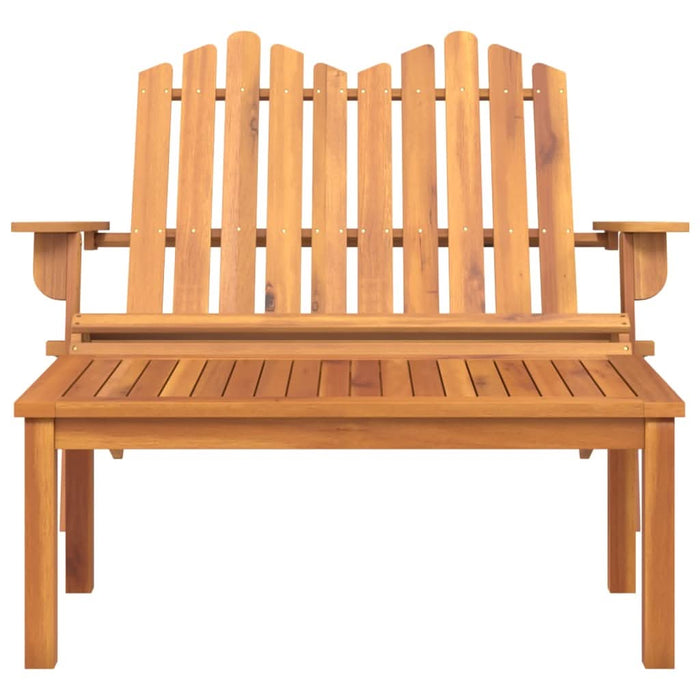 Set mobilier de grădină Adirondack, 2 piese, lemn masiv acacia - WALTI WALTI