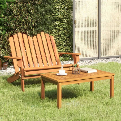 Set mobilier de grădină Adirondack, 2 piese, lemn masiv acacia - WALTI WALTI