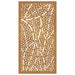 Decor perete de grădină 105x55 cm design frunze oțel Corten - WALTI WALTI