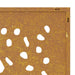 Decor perete de grădină 105x55 cm design frunze oțel Corten - WALTI WALTI