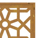 Decor perete de grădină 55x55 cm, design maur, oțel Corten - WALTI WALTI