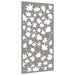 Decor de perete 105x55 cm design frunze arțar oțel Corten - WALTI WALTI