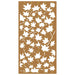 Decor de perete 105x55 cm design frunze arțar oțel Corten - WALTI WALTI
