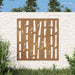 Decor perete de grădină 55x55 cm design bambus oțel Corten - WALTI WALTI