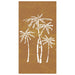 Decor de perete de grădină 105x55 cm design palmier oțel corten - WALTI WALTI