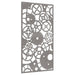 Decor perete grădină 105x55 cm design roți zimțare oțel Corten - WALTI WALTI