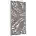 Decorație perete de grădină 105x55 cm design frunze oțel Corten - WALTI WALTI