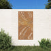 Decorație perete de grădină 105x55 cm design frunze oțel Corten - WALTI WALTI