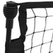 Plasă rebounder fotbal, negru și galben 183x85x120 cm poliester - WALTI WALTI