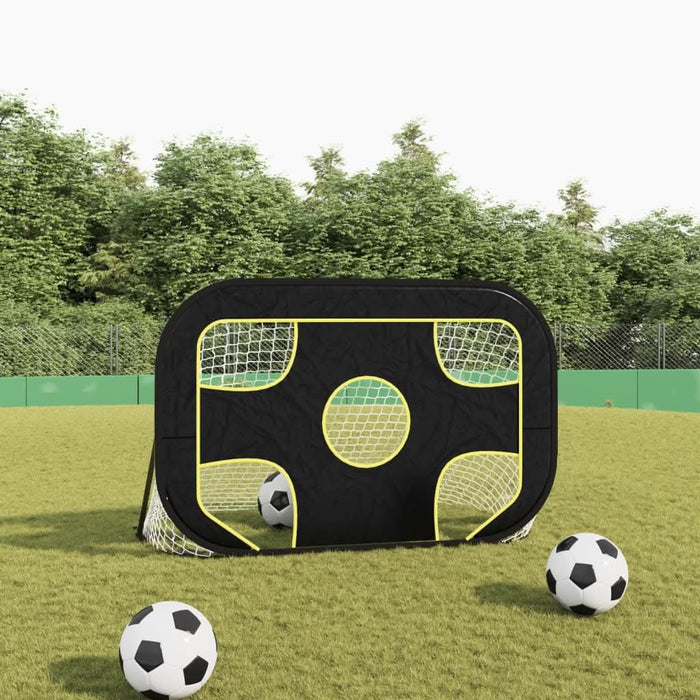 Plasă de poartă de fotbal cu țintă 120x80x80 cm poliester - WALTI WALTI