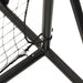 Plasă de ricoșeu fotbal, negru, 366x90x183 cm, HDPE - WALTI WALTI