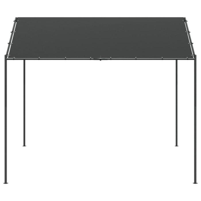 Cort pavilion, antracit, 3x3 m, oțel și material textil - WALTI WALTI