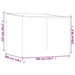 Foișor, alb, 3x3 m, 180 g/m², material textil și oțel - WALTI WALTI