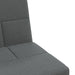 Canapea extensibilă cu suporturi de pahar, gri închis, textil - WALTI WALTI