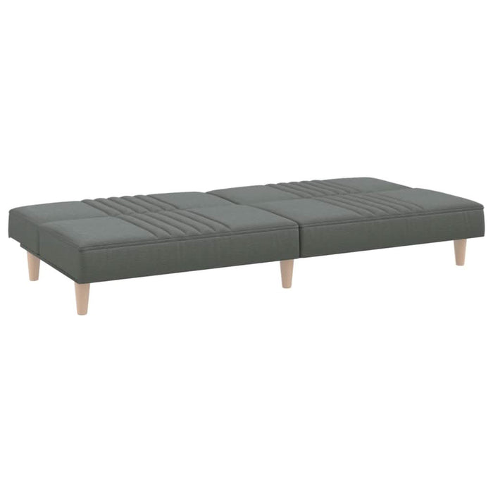 Canapea extensibilă, gri închis, material textil - WALTI WALTI