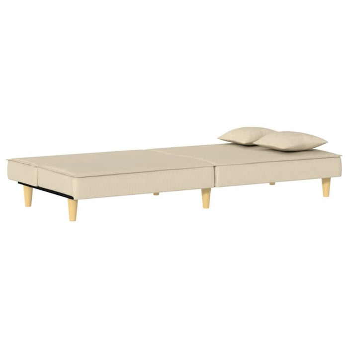 Canapea extensibilă, crem, material textil - WALTI WALTI