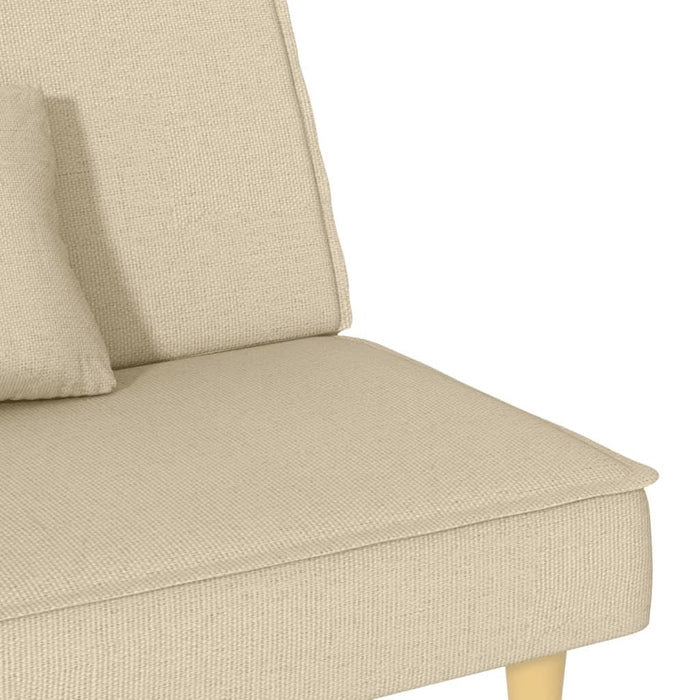 Canapea extensibilă, crem, material textil - WALTI WALTI