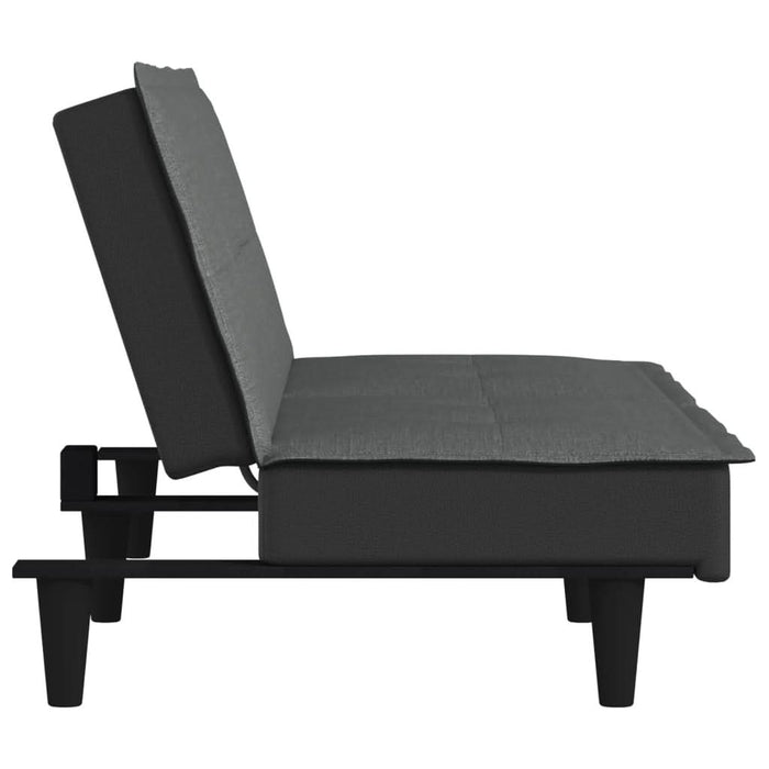 Canapea extensibilă, gri închis, material textil - WALTI WALTI