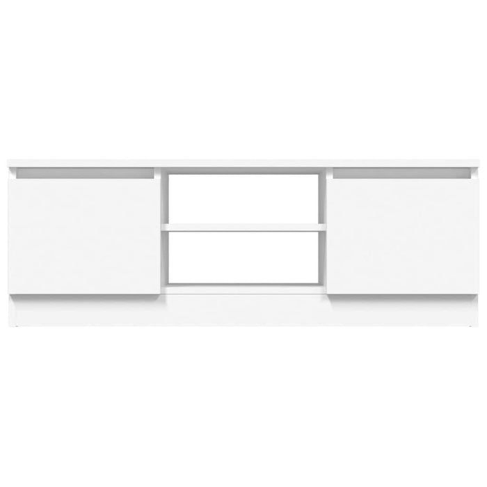 Comodă TV cu ușă, alb, 102x30x36 cm - WALTI WALTI
