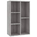 Bibliotecă/Servantă, gri sonoma, 50x25x80 cm, lemn prelucrat - WALTI WALTI