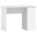 Birou, alb, 100x55x75 cm, lemn prelucrat - WALTI WALTI